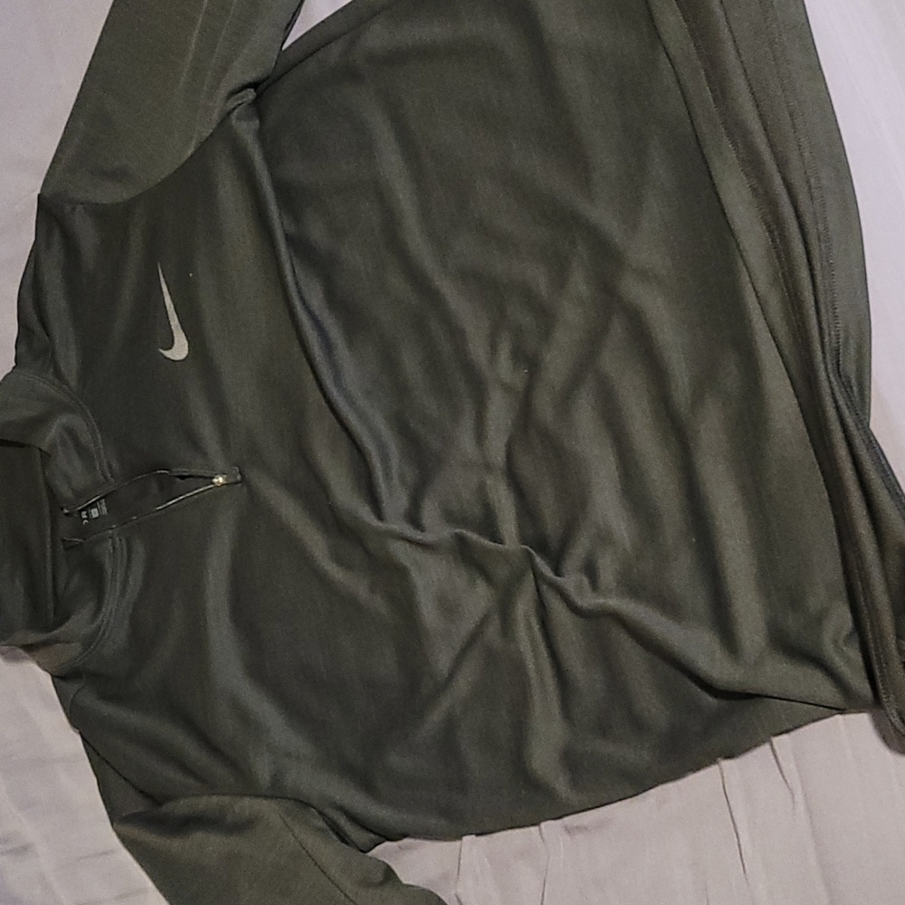 Nike quarter zip performance tee